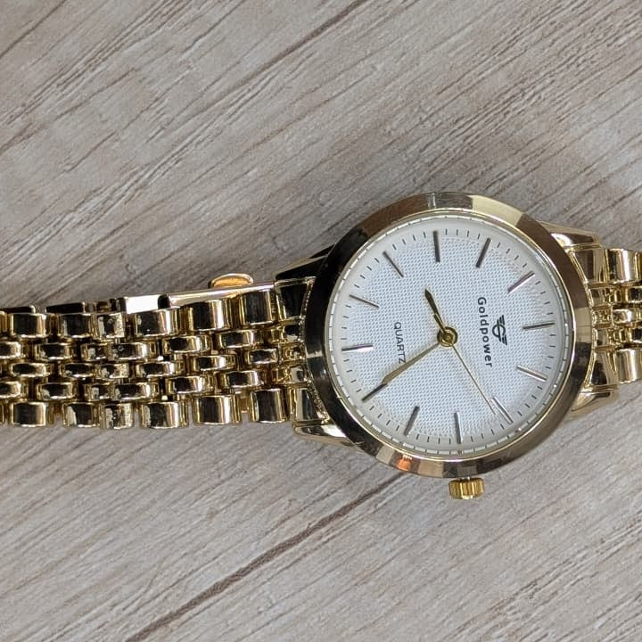 Gold Infinity Couple Watch Set