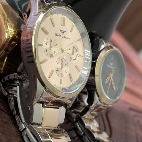Gold AuraBond Couple Watch Edition