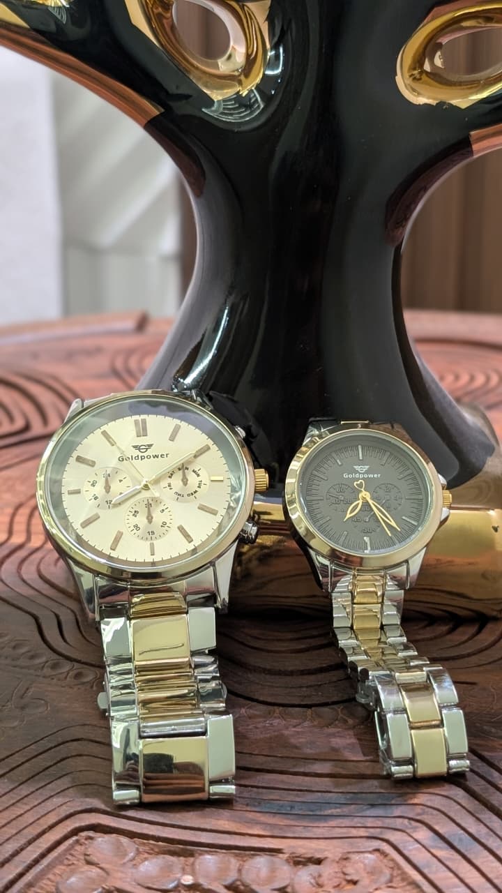 Gold AuraBond Couple Watch Edition