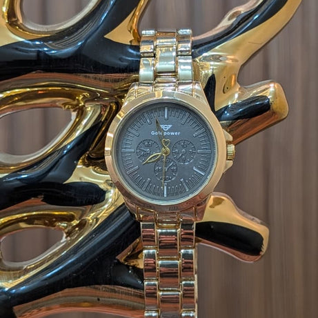 Gold TimeBond Couple Watches