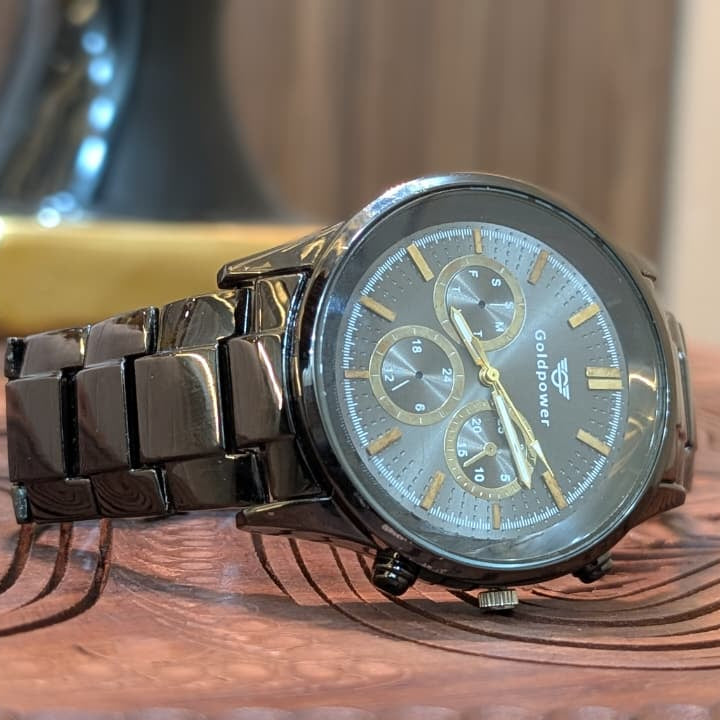 Black Titan Chrono Watch