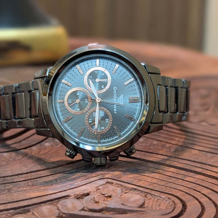 Noir Chronograph Watch