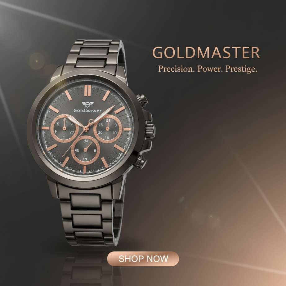 Noir Chronograph Watch