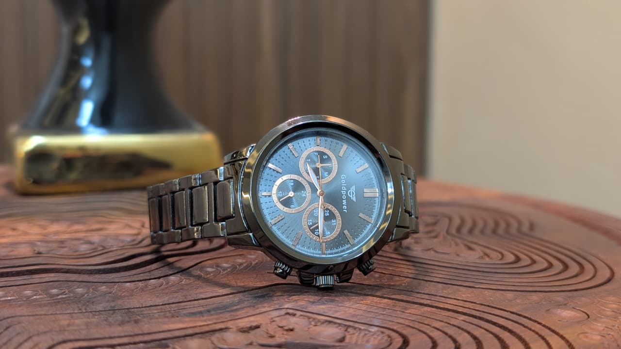 Noir Chronograph Watch