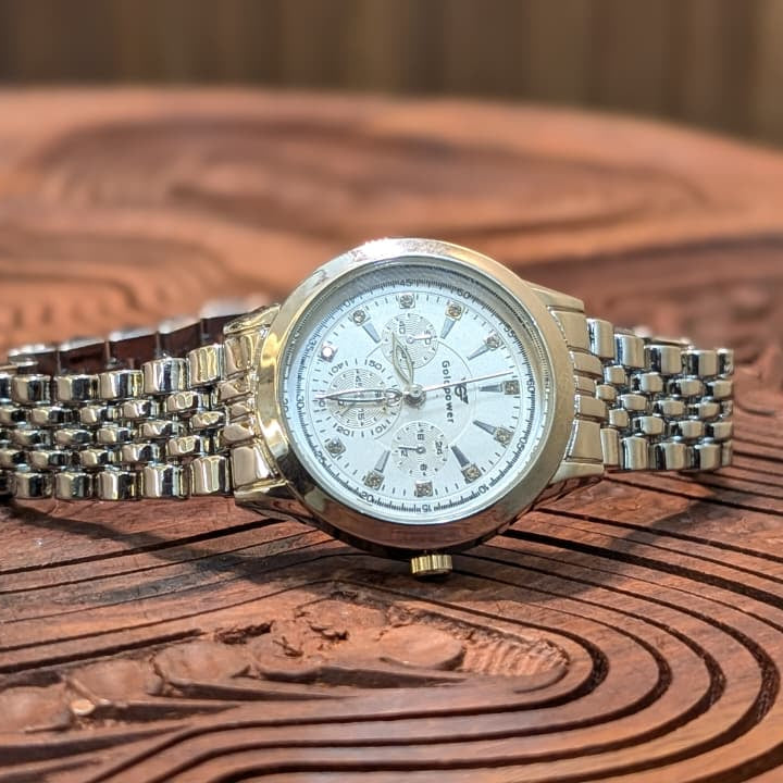 Silver Chronos Luxury Edition Watch