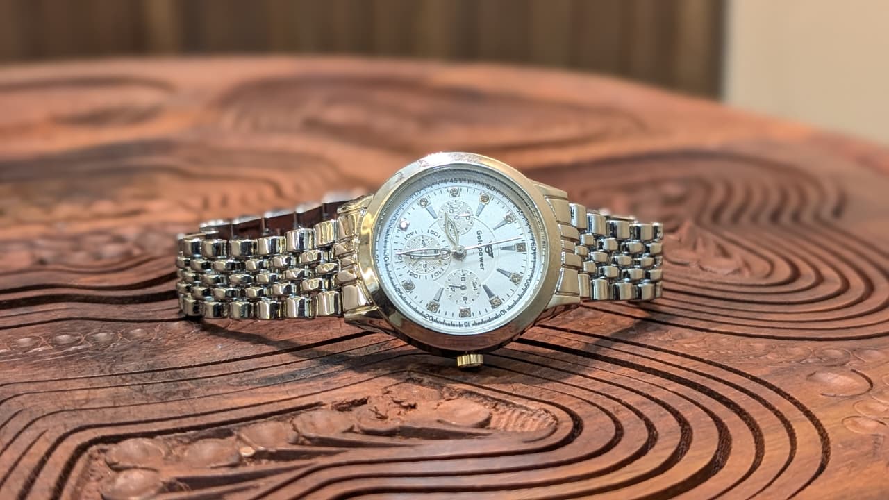 Silver Chronos Luxury Edition Watch