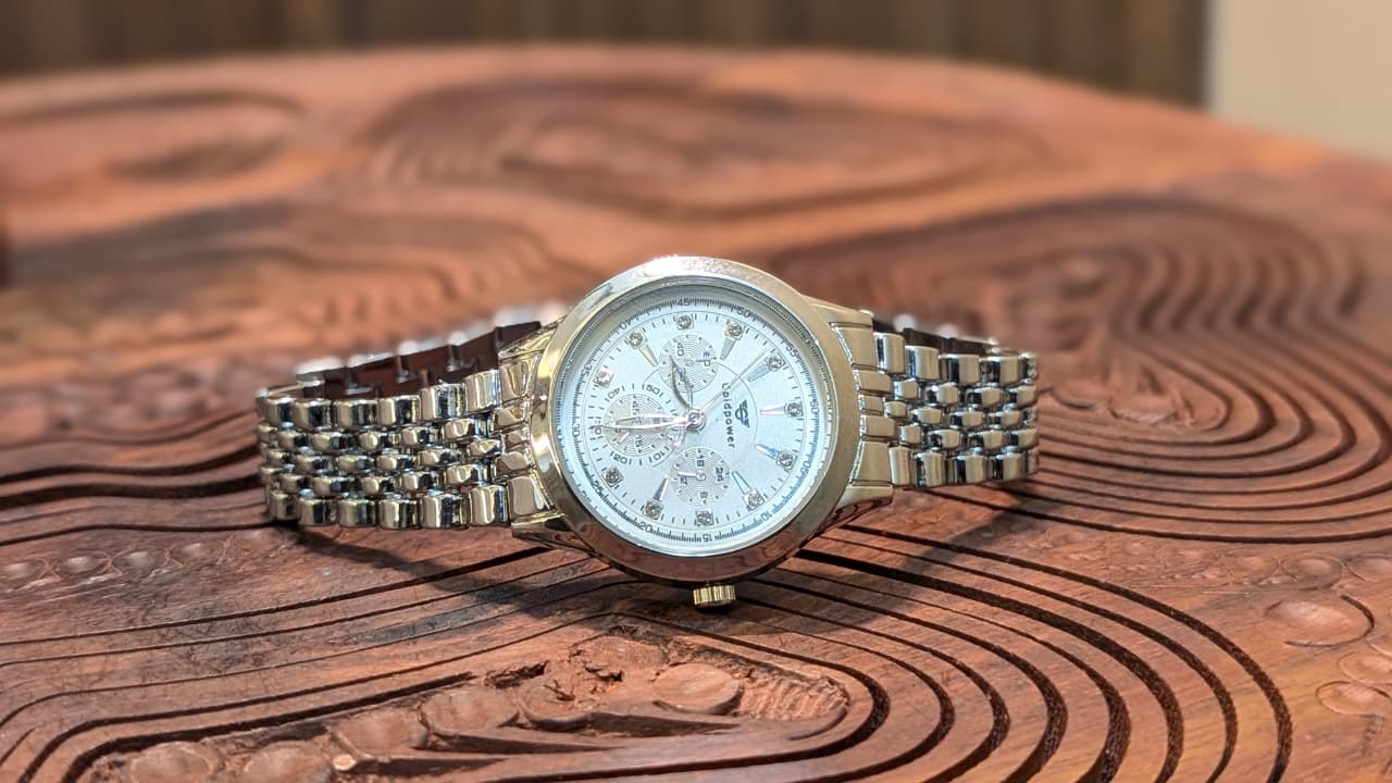 Silver Chronos Luxury Edition Watch