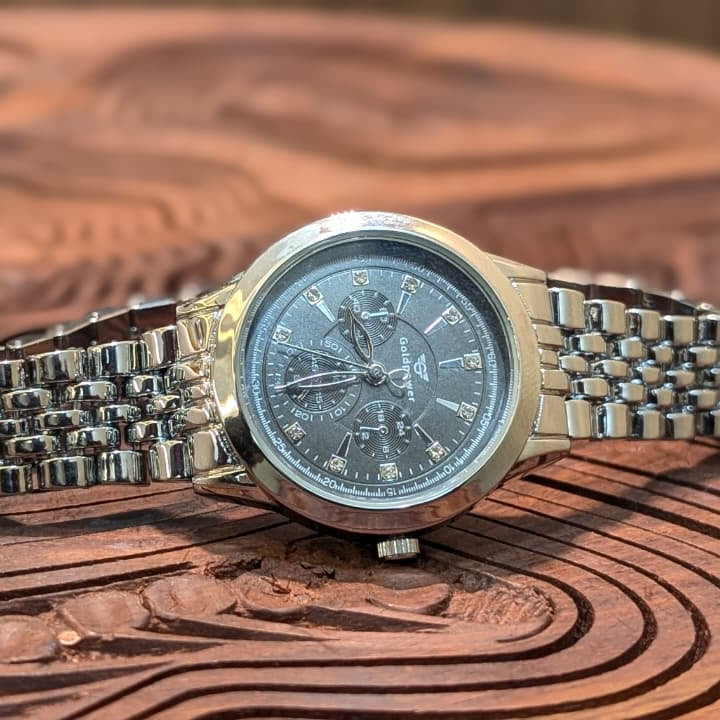 Silver Chronos Luxury Edition Watch