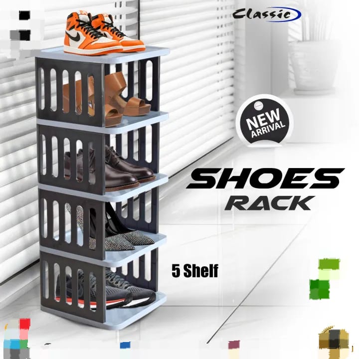 5 & 10 Layer Classic Shoe Rack