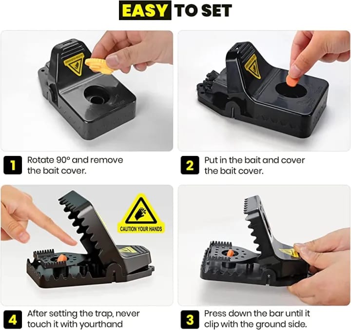 Reusable Mouse Traps