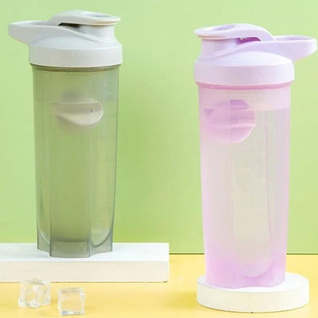 Multi Purpose Plastic Easy Grip Leak Proof Shaker with Mix Ball Blender Water Bottle BPA Free 750ml Use for Gym Smoothies and Batters Fitness Workout Sports Protein Shaker with Whisk Ball