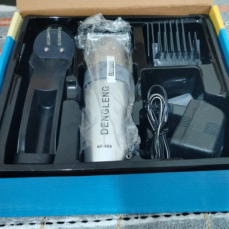 Dengleng RF-609 Rechargeable Hair And Beard Shaving Machine Set With Box For Men And Grooming