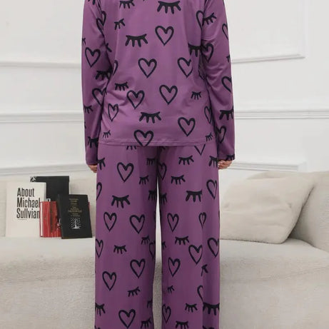 Purple Sleepy Love Nightwear