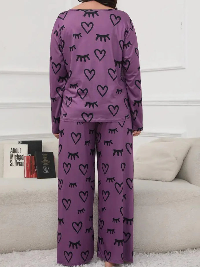 Purple Sleepy Love Nightwear