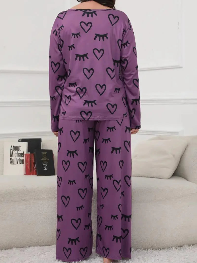 Purple Sleepy Love Nightwear