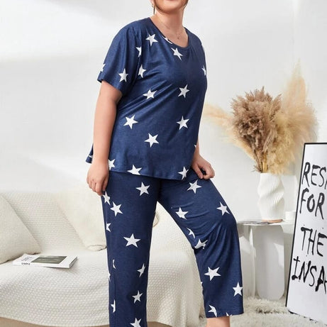 Blue Midnight Stars Nightwear