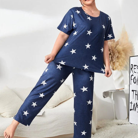 Blue Midnight Stars Nightwear
