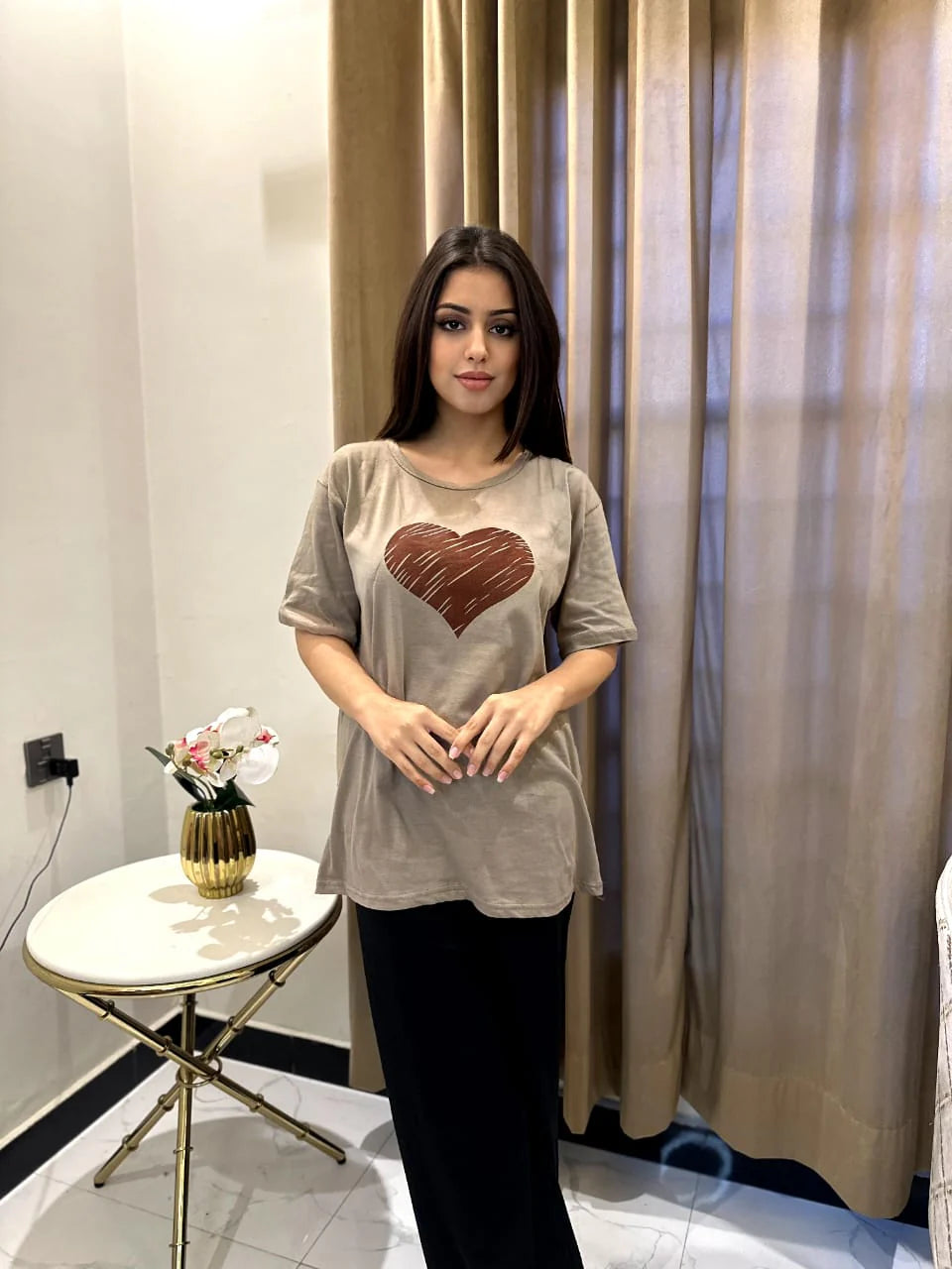 Caramel Heart Nightwear