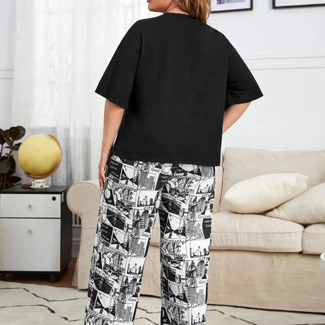 Dreams in Black & White Nightwear