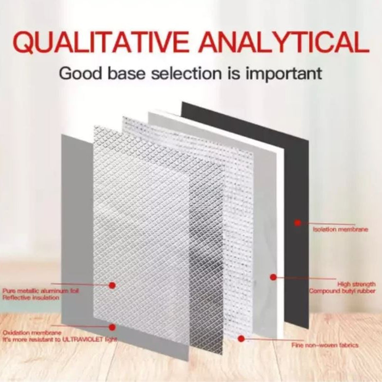 Imported Leak Proof Aluminum Foil Butyl Rubber Waterproof Tape