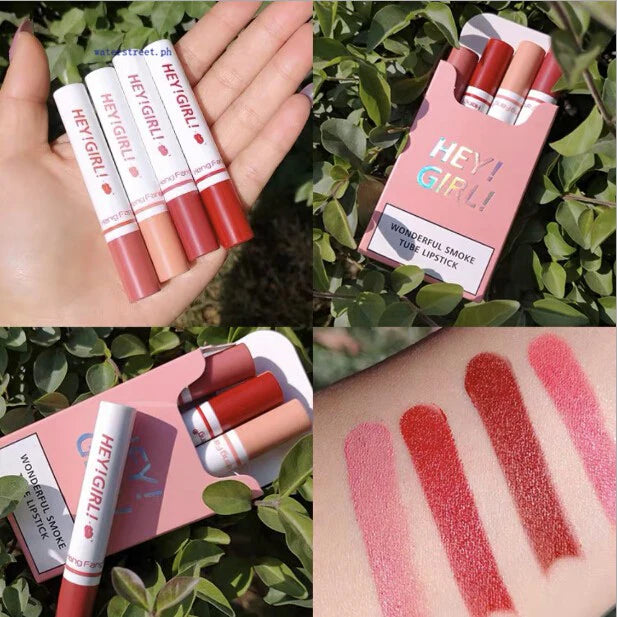 Hey Girl Lipstick Pack of 4 – Matte Collection