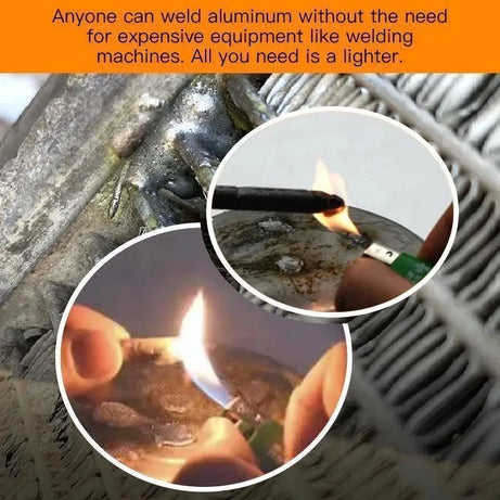 6 Pcs Low Temperature Welding Rods Easy to Melt