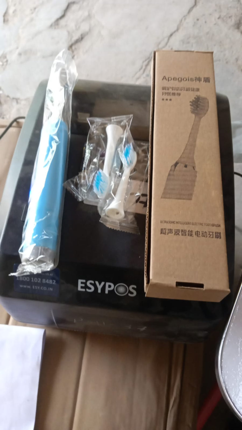 (Pack of 2) Waterproof Electric Head Cell Operated Toothbrush For Adult Use