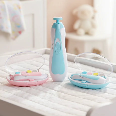 6in1 Rechargeable Electric Nail Trimmer for Baby Kid and Adult