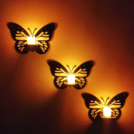 Wooden Butterfly Craft Set 3 Pcs