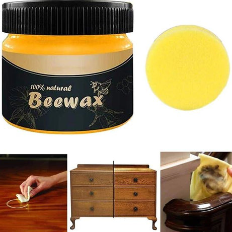 Beewax Furniture Polish with Long Lasting Cleaning and Shine Formula