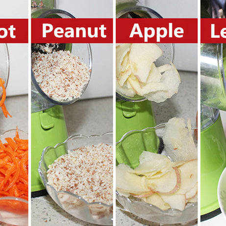 Multifunctional Manual Vegetable Spiral Slicer Cutter with Premium Hand Rotary Grater Drum Rs 1999