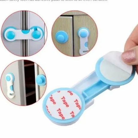 (Pack of 8) Children Plastic Safety Drawer Cabinets Fridge Furniture Blockers Doors Security Lock for Toddler Baby Protection