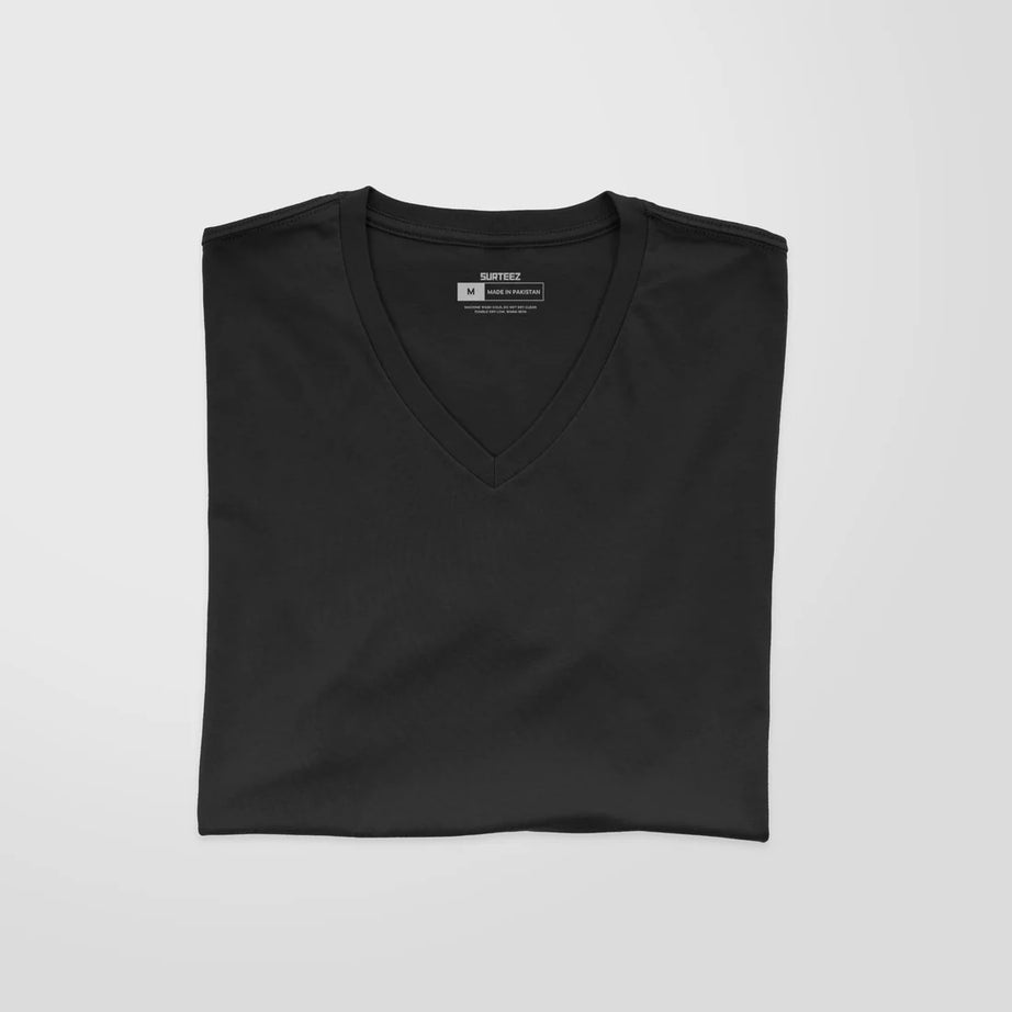 V-Neck Basic T-Shirts