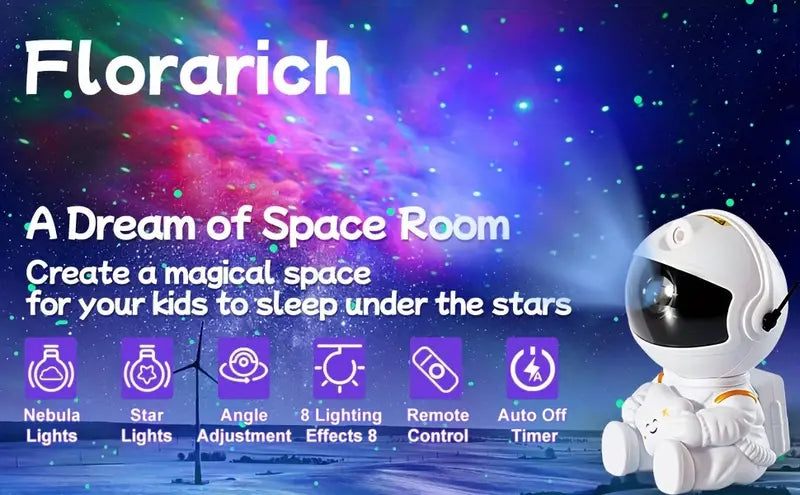 Imported Astronaut Galaxy Projector Light Trending Modern and Stylish