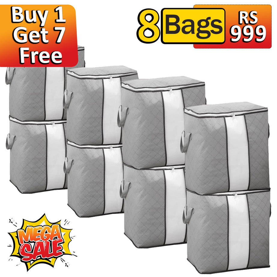 Buy 1 get 7 Free Foldable Storage Bags