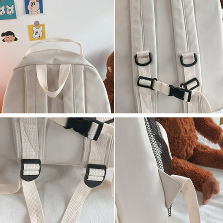 Portable Foldable Lightweight and Convertible Travel School Bag with Multi Pocket Design with Shoulder Strap For Outdoor Use