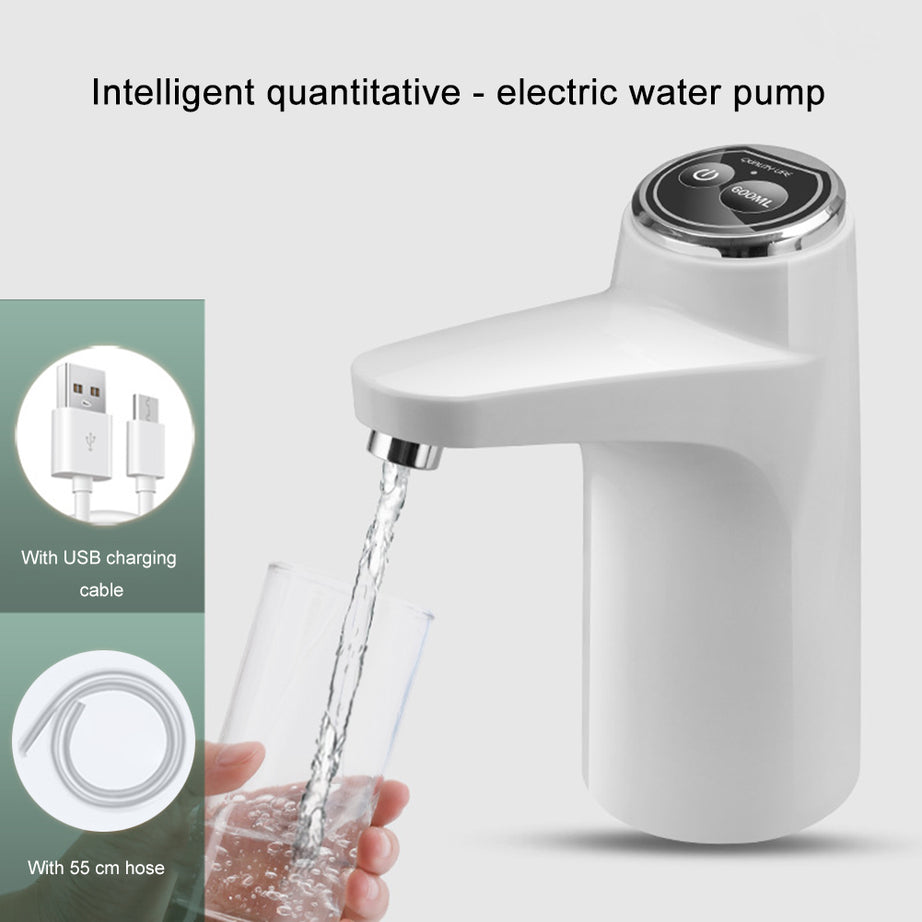 Automatic Portable Rechargeable Water Dispenser with Smart Upgrade Touch Button For Home and Office