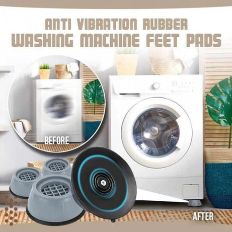 Pack Of 4 Anti Vibration Feet Pads Washing Machine Shock Absorption Rubber Mat Anti-Vibration Pad Dryer Non-Slip Pad Rs 699