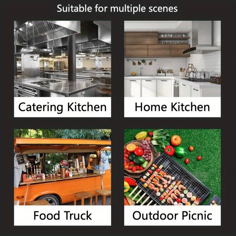 (Pack of 2) Silicone Rubber Heat Resistant Non Slip High Temperature Easy To Clean Table Mats with Hanging Hole For Pots