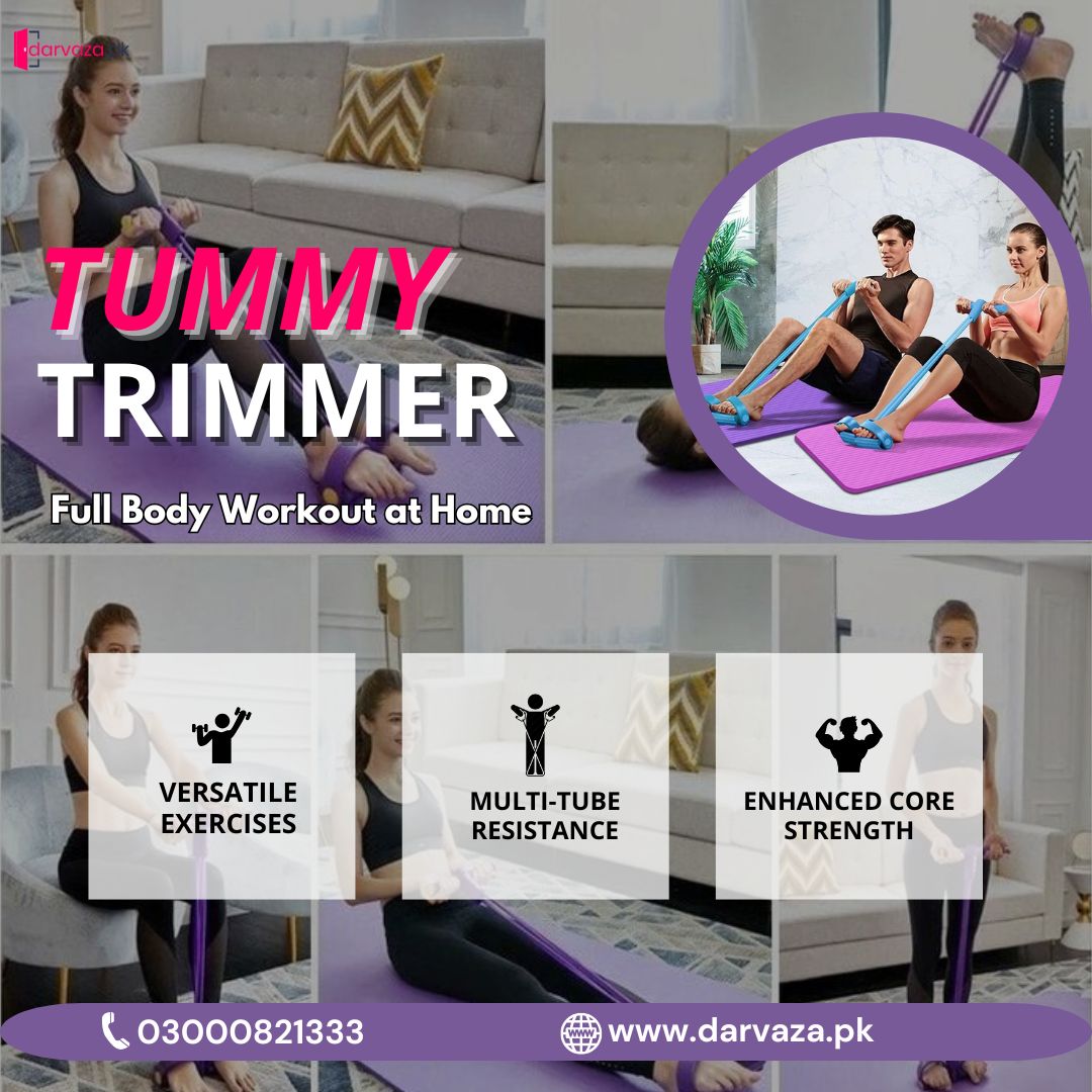 4 Tube Peddle Puller Tummy Trimmer