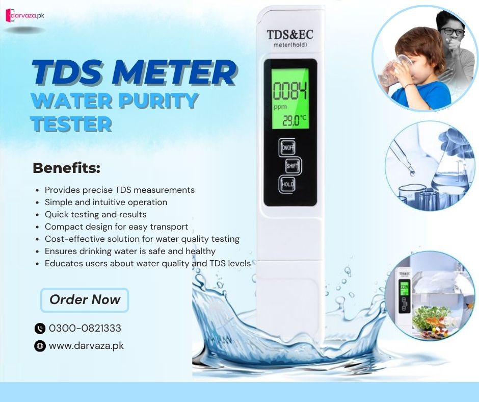 Water Quality Tester Drink Water TDS Meter Pen