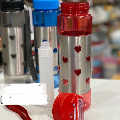 Steel Water Bottle With Ice Pack Inside For Travelling Home and Outdoor Use