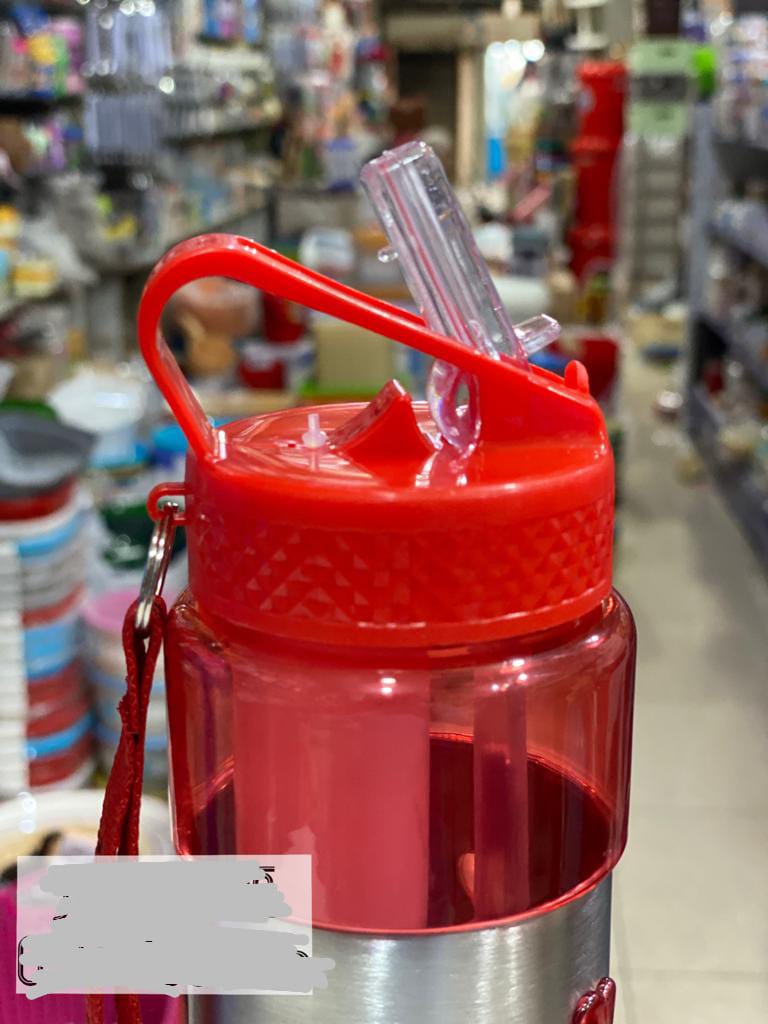 Steel Water Bottle With Ice Pack Inside For Travelling Home and Outdoor Use