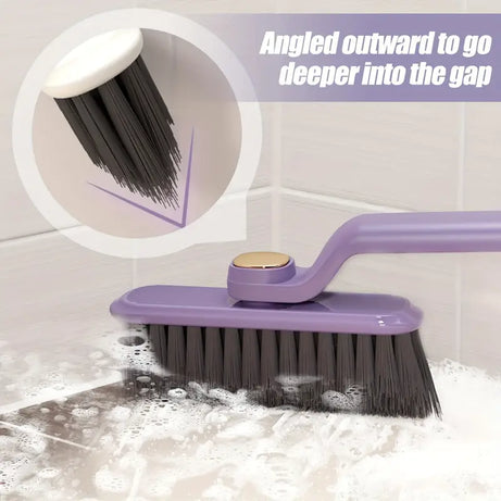 3 in 1 Multifunctional Rotating Brush with Handle Crevice Cleaning Gap Brush
