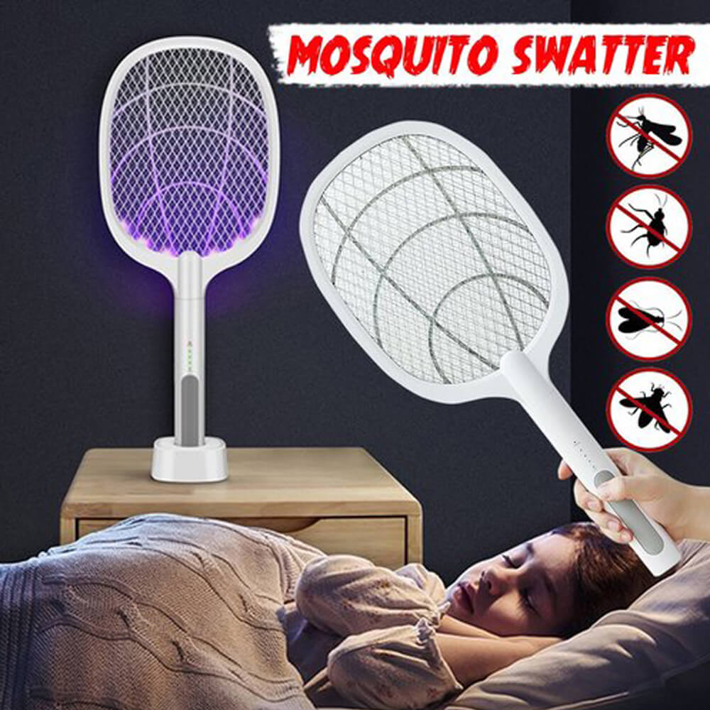 2 In 1 Rechargeable Mosquito Killer Racket in Just Rs 2799 β darvaza.pk