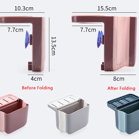 Sink Drain Basket Foldable Storage Box For Home Kitchen Rs 799