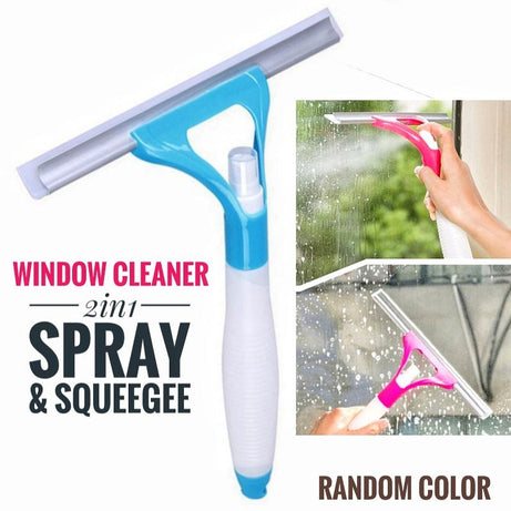 Buy 1 Get 2 Free Offer Glass Window Wiper Cleaner with Spray Bottle 3 Pcs Rs 999