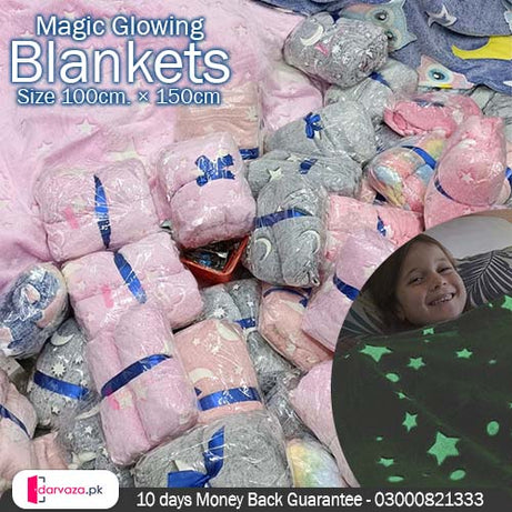 Imported Magic Glowing Blanket in Rs 1999