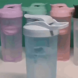 Multi Purpose Plastic Easy Grip Leak Proof Shaker with Mix Ball Blender Water Bottle BPA Free 750ml Use for Gym Smoothies and Batters Fitness Workout Sports Protein Shaker with Whisk Ball