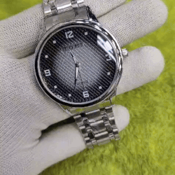 Tomi Quartz Clock Dial Analog Chain Wristwatch For Men